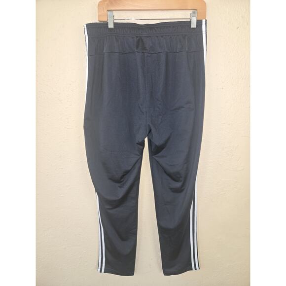 Adidas 3 Stripes Track Pants, Black, Pockets Loose, Men's Size Large - Picture 3 of 7